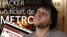 " Hacker " un ticket de métro - Monsieur Bidouille by Monsieur Bidouille
